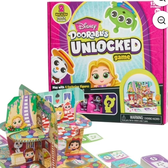 Disney Other - Disney Doorables Unlocked Game - Colorful Playset